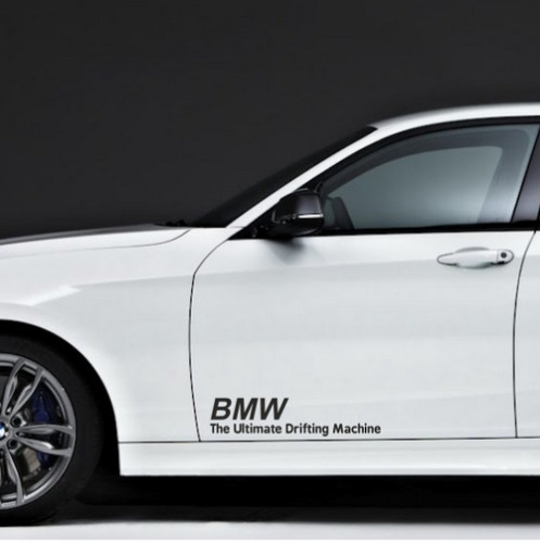 Набор виниловых наклеек на автомобиль - BMW  The Ultimate Drifting Machine